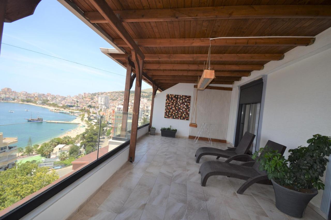 Appartement Luxury Penthouse B&E à Saranda Extérieur photo
