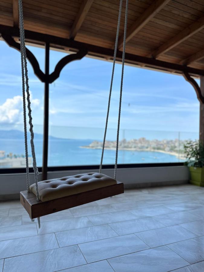 Appartement Luxury Penthouse B&E à Saranda Extérieur photo