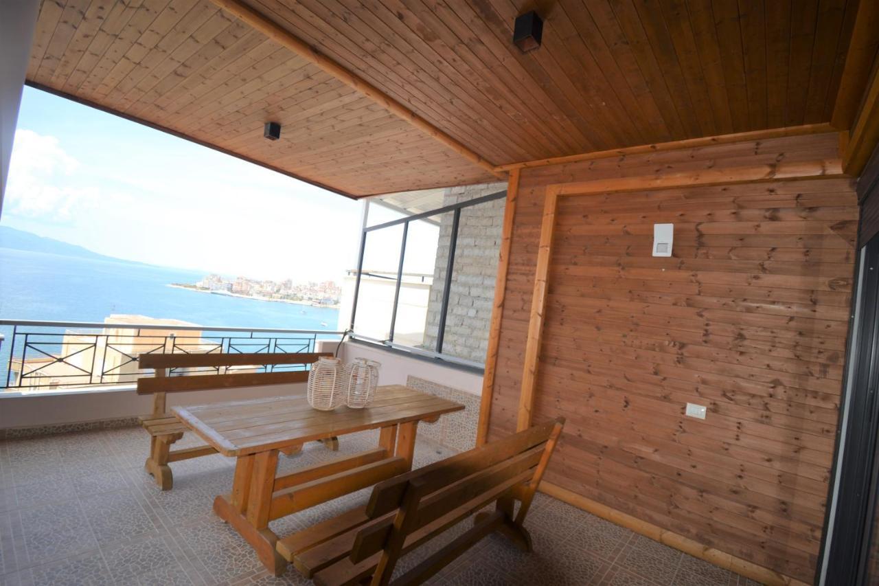 Appartement Luxury Penthouse B&E à Saranda Extérieur photo